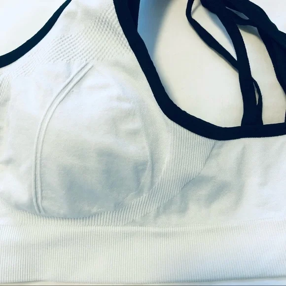 Seamless Small Padded Strappy Sports Bra Yoga Fitness Running Sportswear top - Picture 8 of 13